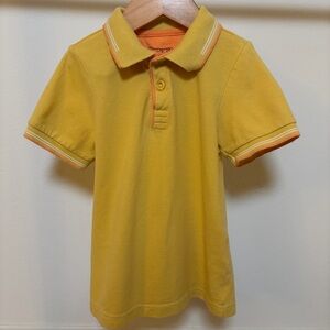 Creatif Boys Yellow Short Sleeve Polo Shirt - Size 2